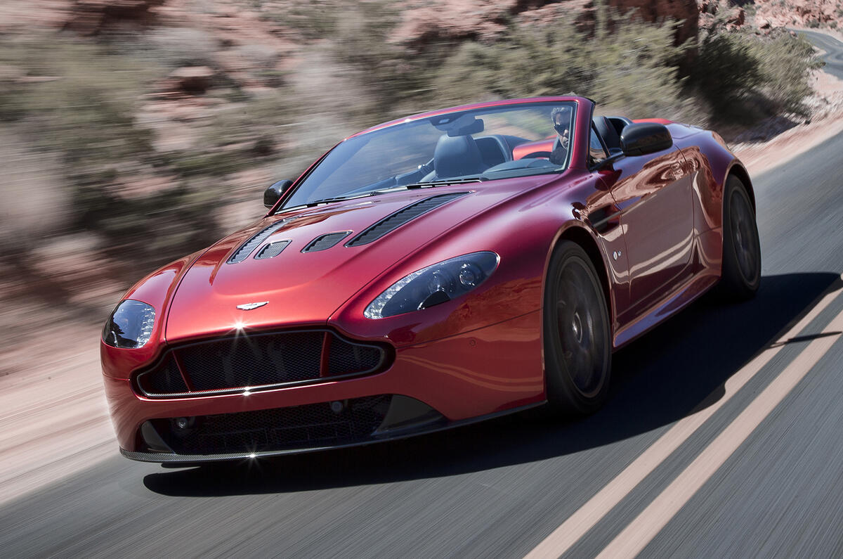 no title Aston Martin V12 Vantage S Roadster revealed