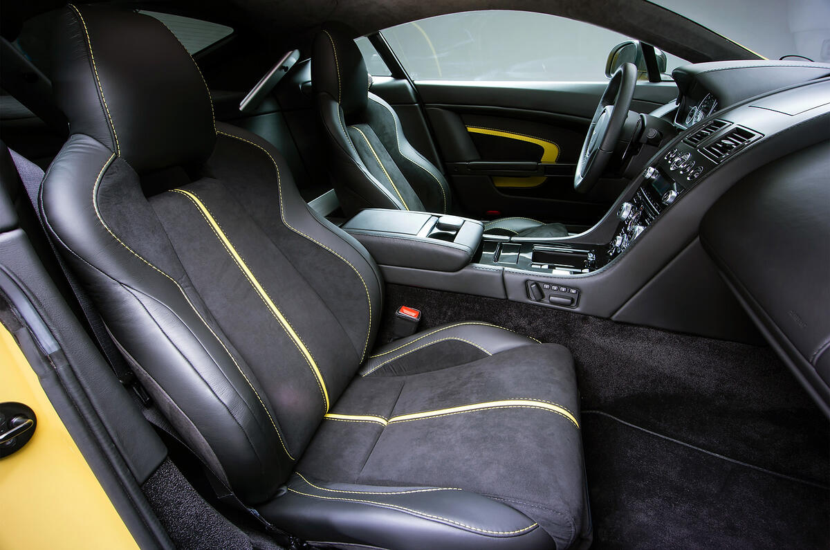 no title 205mph Aston Martin V12 Vantage S shown