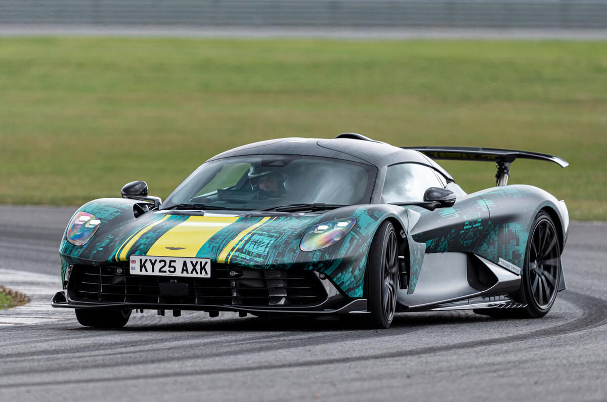 aston martin valhalla prototype 2025 front corner 0556