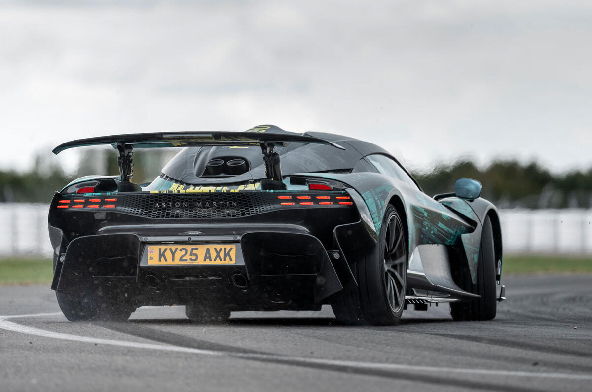 aston martin valhalla prototype 2025 rear corner 0695