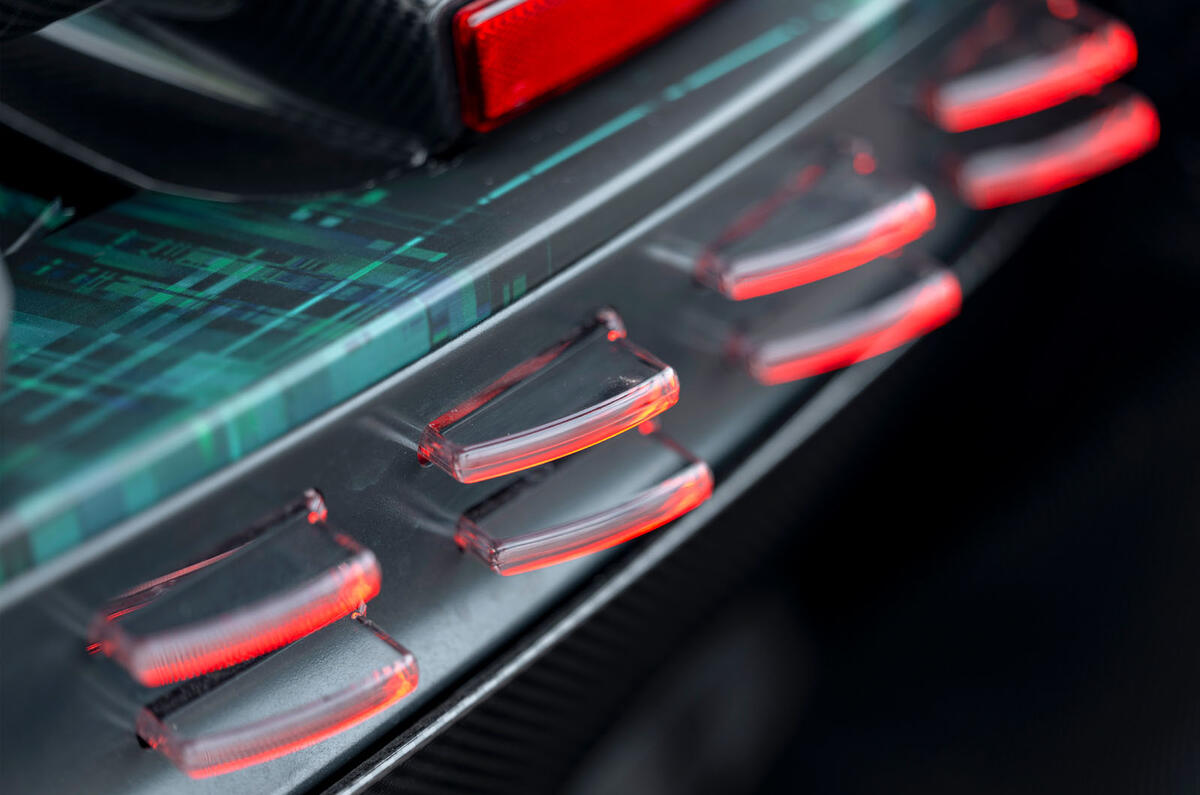 aston martin valhalla prototype 2025 rear light detail 9129