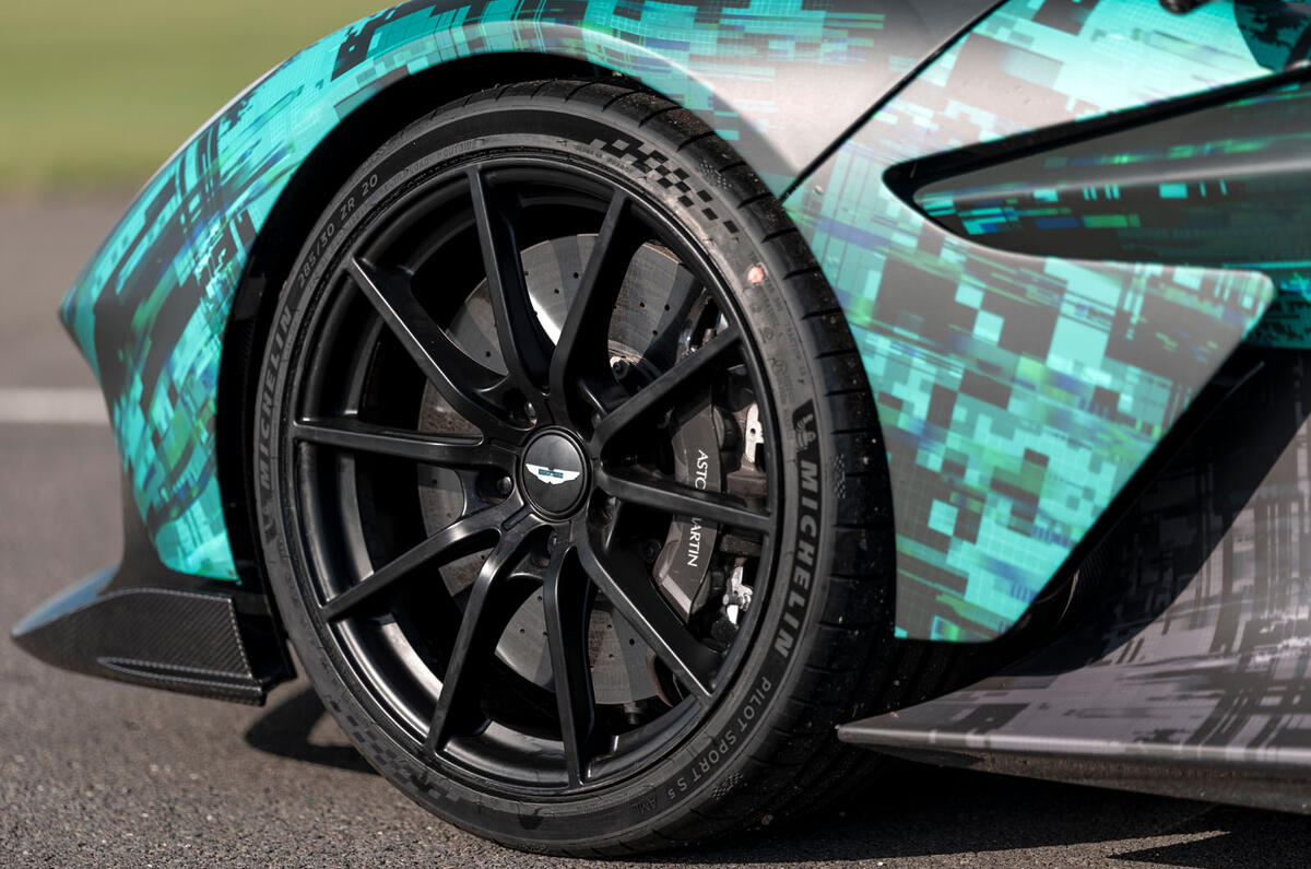 aston martin valhalla prototype 2025 wheel 1429