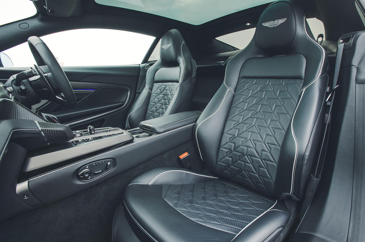 Aston martin vanquish rt 2025 10 front seats
