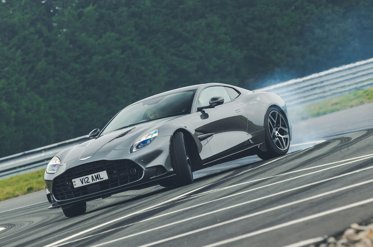 Aston martin vanquish rt 2025 6 front drift richard lane