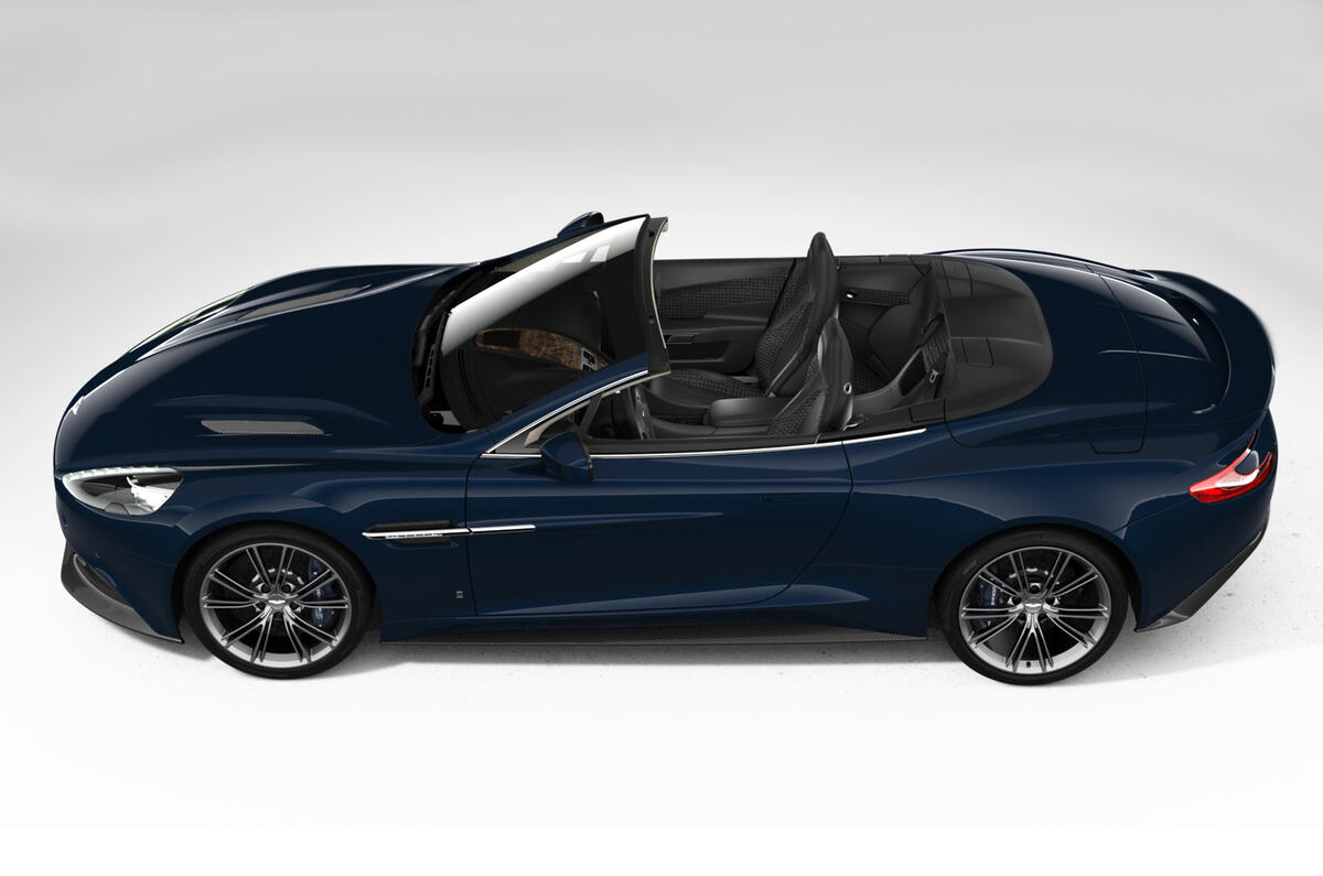 Limited-run Aston Martin Vanquish Volante for LA show reveal