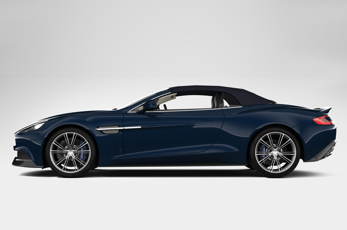 Limited-run Aston Martin Vanquish Volante for LA show reveal