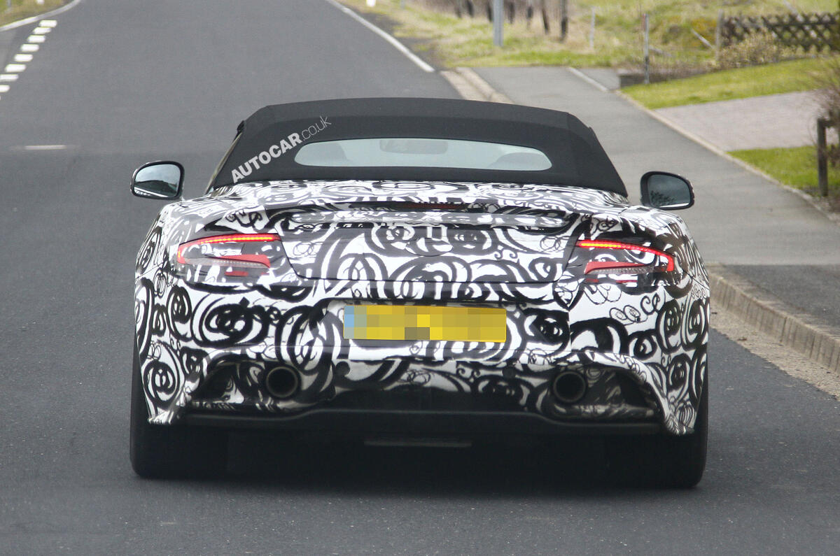no title Aston Martin Vanquish Volante in development