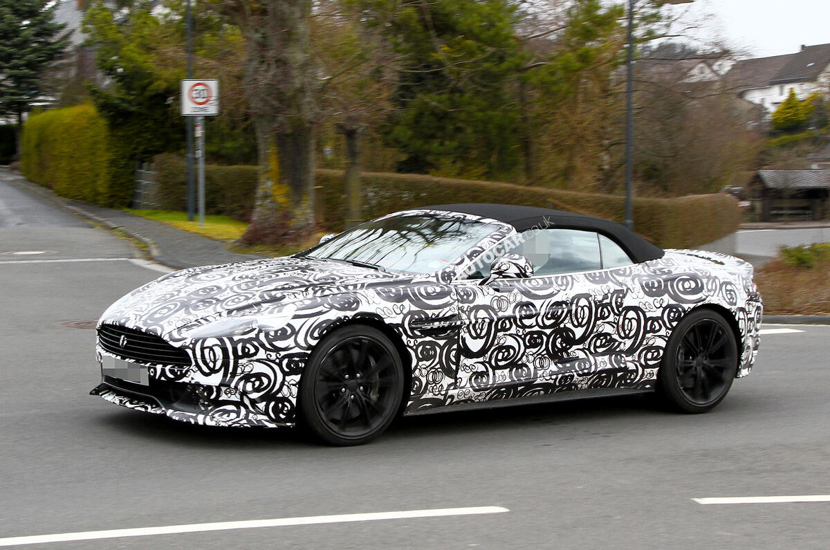 no title Aston Martin Vanquish Volante in development