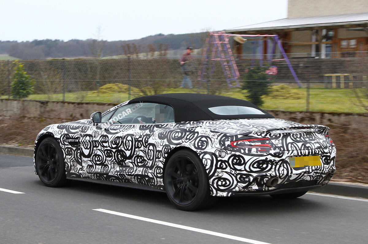 no title Aston Martin Vanquish Volante in development