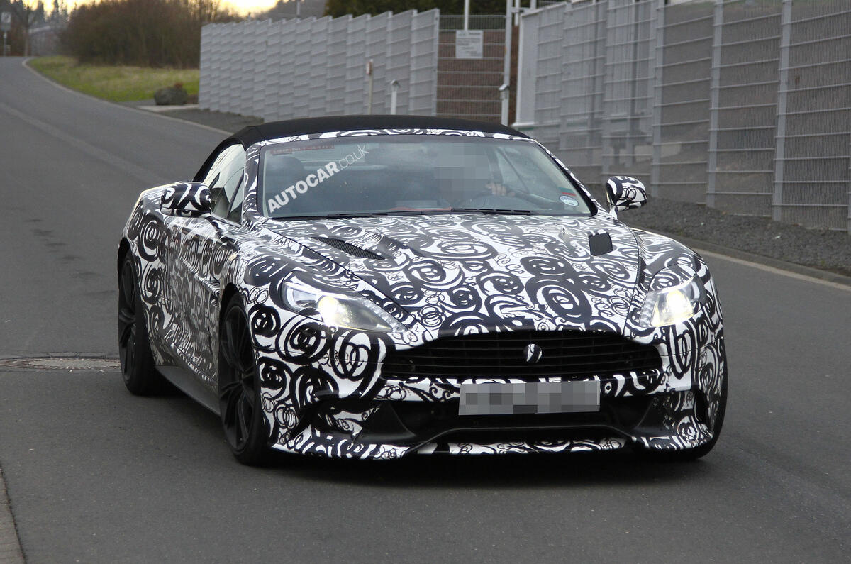 no title Aston Martin Vanquish Volante in development