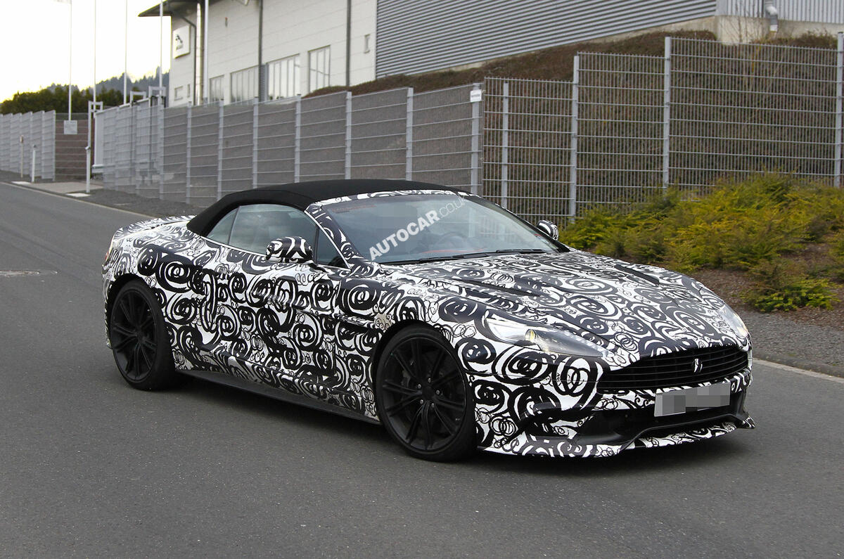 no title Aston Martin Vanquish Volante in development