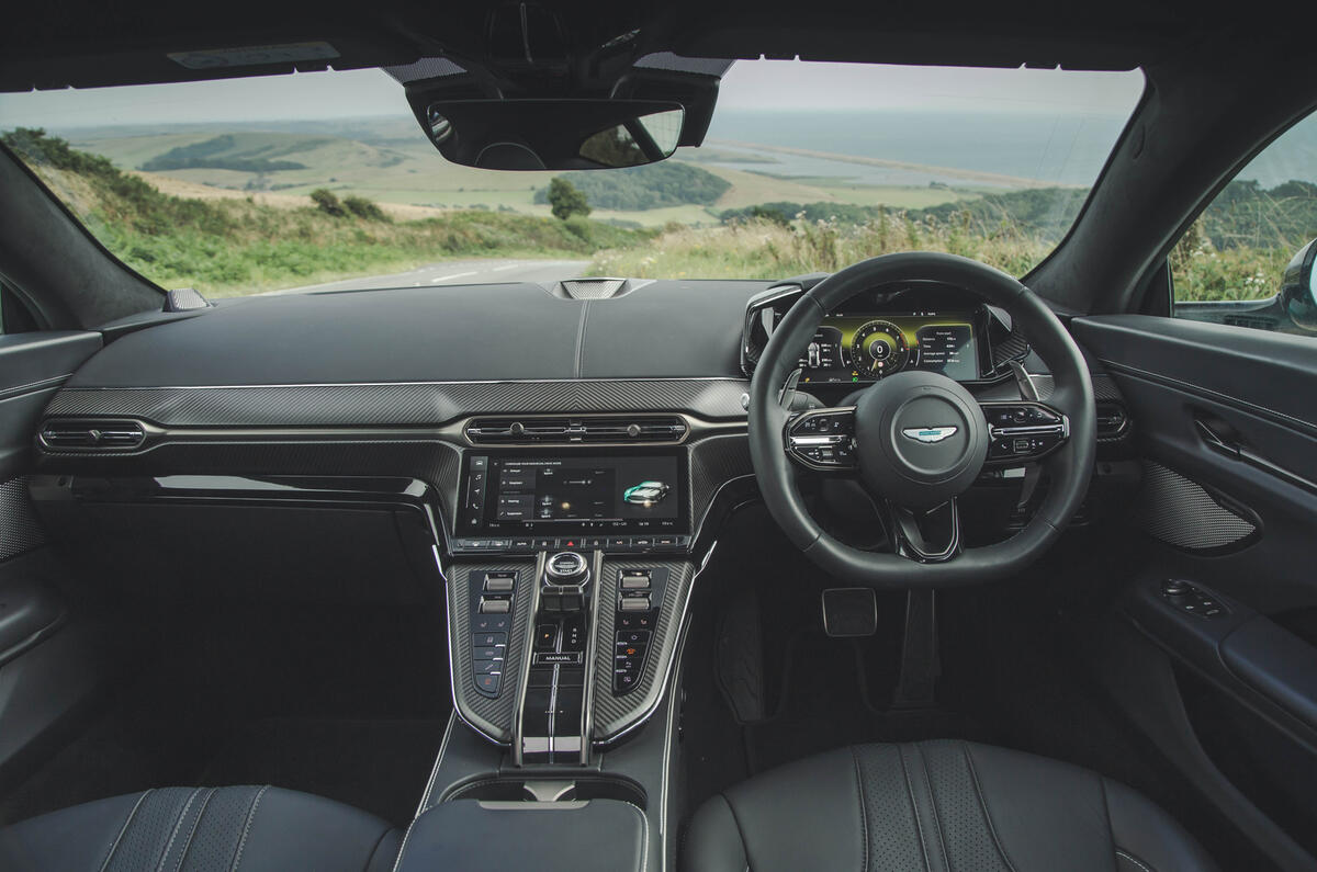 Aston Martin Vantage RT 2024 review dash 0187 Aston Martin Vantage RT 2024 review dash 0187
