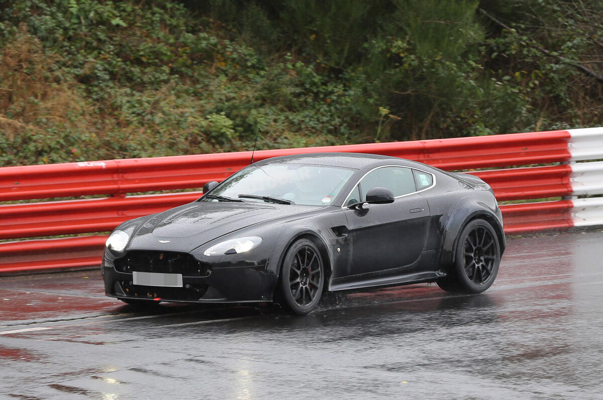 Aston Martin V12 Vantage GT3 begins Nürburgring tests  Aston Martin V12 Vantage GT3 begins Nürburgring tests
