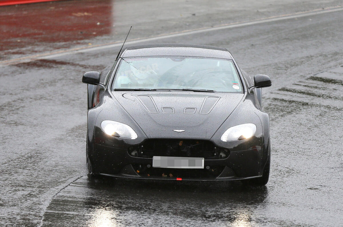 Aston Martin V12 Vantage GT3 begins Nürburgring tests  Aston Martin V12 Vantage GT3 begins Nürburgring tests