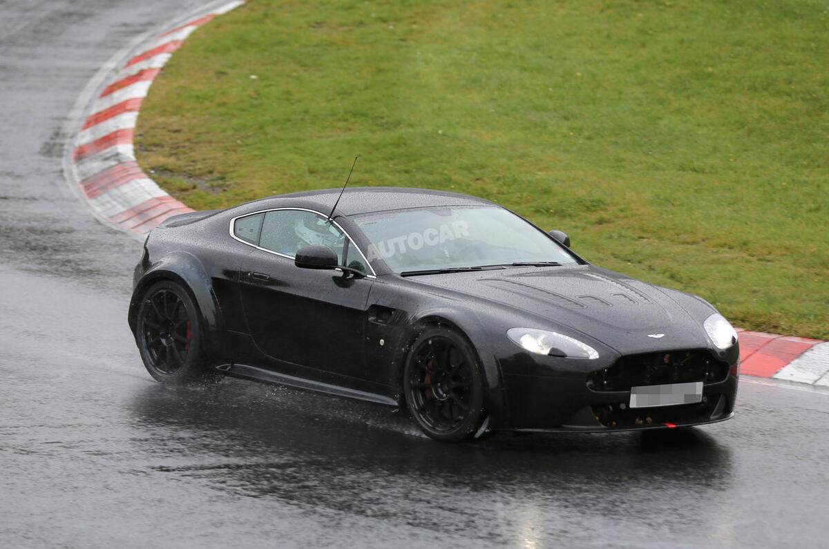 Aston Martin V12 Vantage GT3 begins Nürburgring tests  Aston Martin V12 Vantage GT3 begins Nürburgring tests