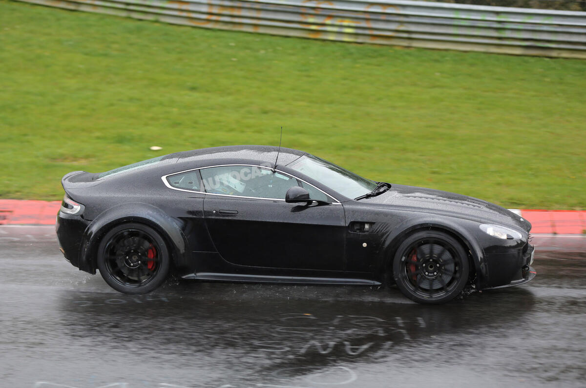 Aston Martin V12 Vantage GT3 begins Nürburgring tests  Aston Martin V12 Vantage GT3 begins Nürburgring tests