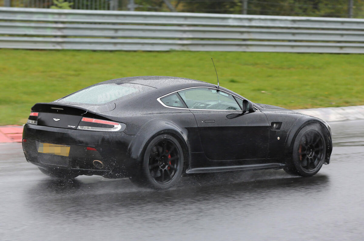 Aston Martin V12 Vantage GT3 begins Nürburgring tests  Aston Martin V12 Vantage GT3 begins Nürburgring tests