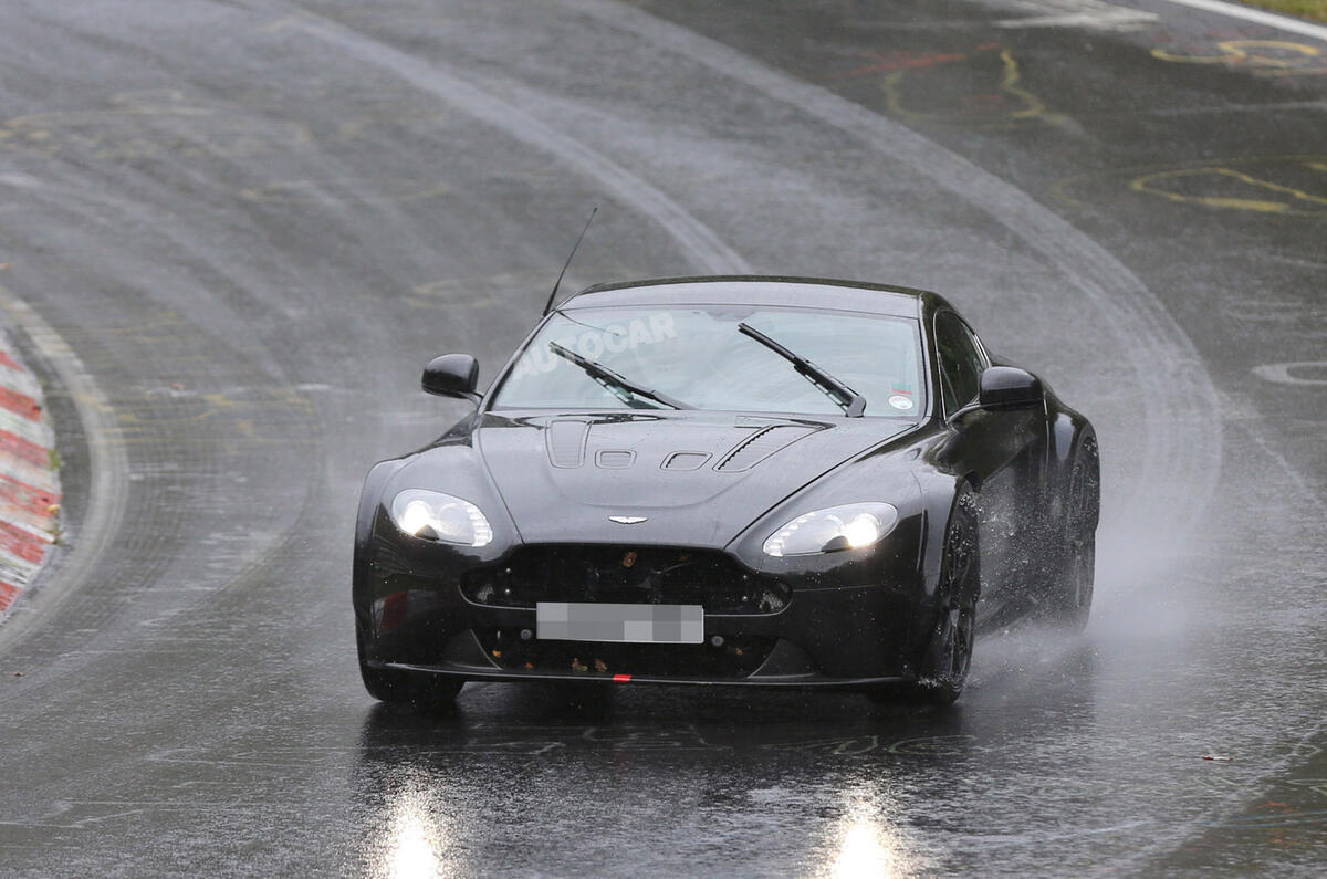 Aston Martin V12 Vantage GT3 begins Nürburgring tests  Aston Martin V12 Vantage GT3 begins Nürburgring tests