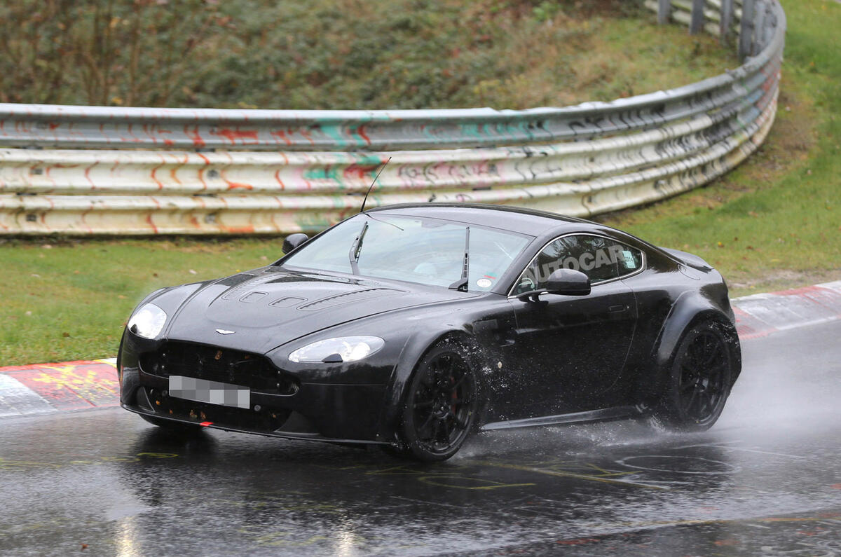 Aston Martin V12 Vantage GT3 begins Nürburgring tests  Aston Martin V12 Vantage GT3 begins Nürburgring tests