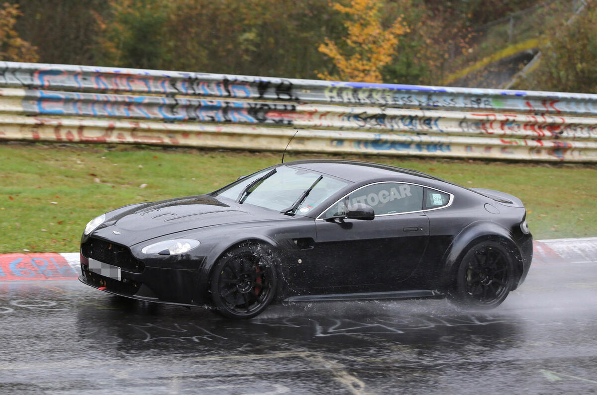 Aston Martin V12 Vantage GT3 begins Nürburgring tests  Aston Martin V12 Vantage GT3 begins Nürburgring tests