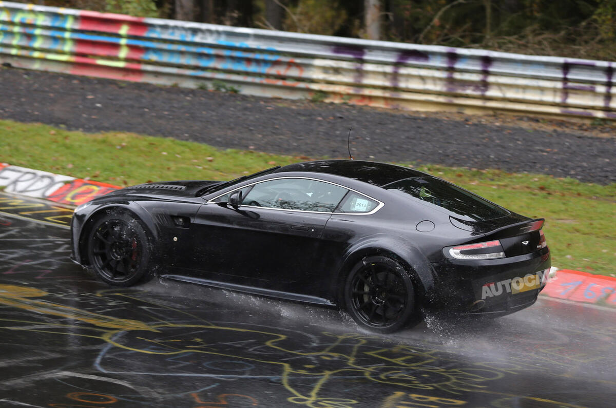 Aston Martin V12 Vantage GT3 begins Nürburgring tests  Aston Martin V12 Vantage GT3 begins Nürburgring tests