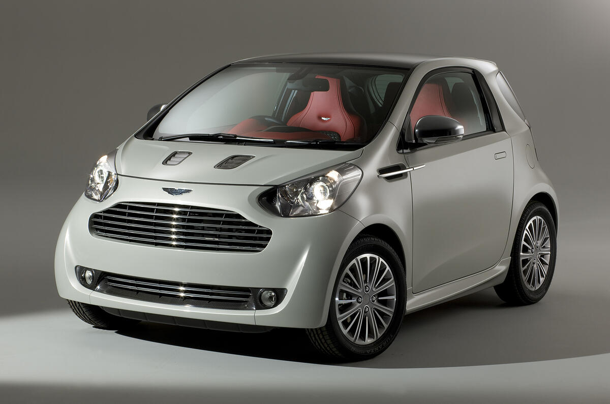 Aston Martin Cygnet: new pics
