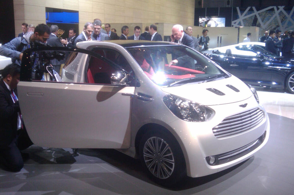 Aston Martin Cygnet: new pics