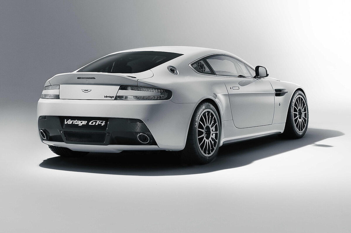 Aston reveals new Vantage GT4