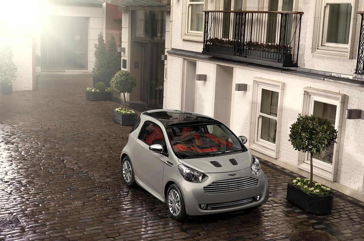 Aston Martin Cygnet: new pics