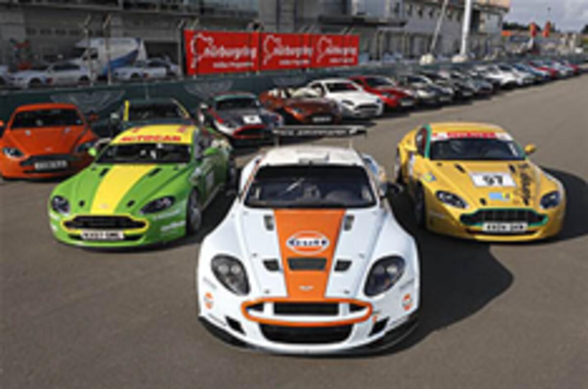 Aston Martin's home at the 'Ring