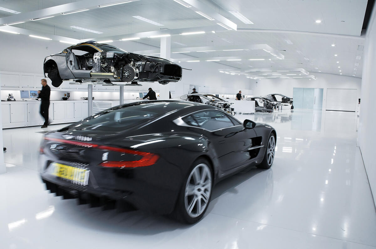 Aston One-77: 60 of 77 sold 