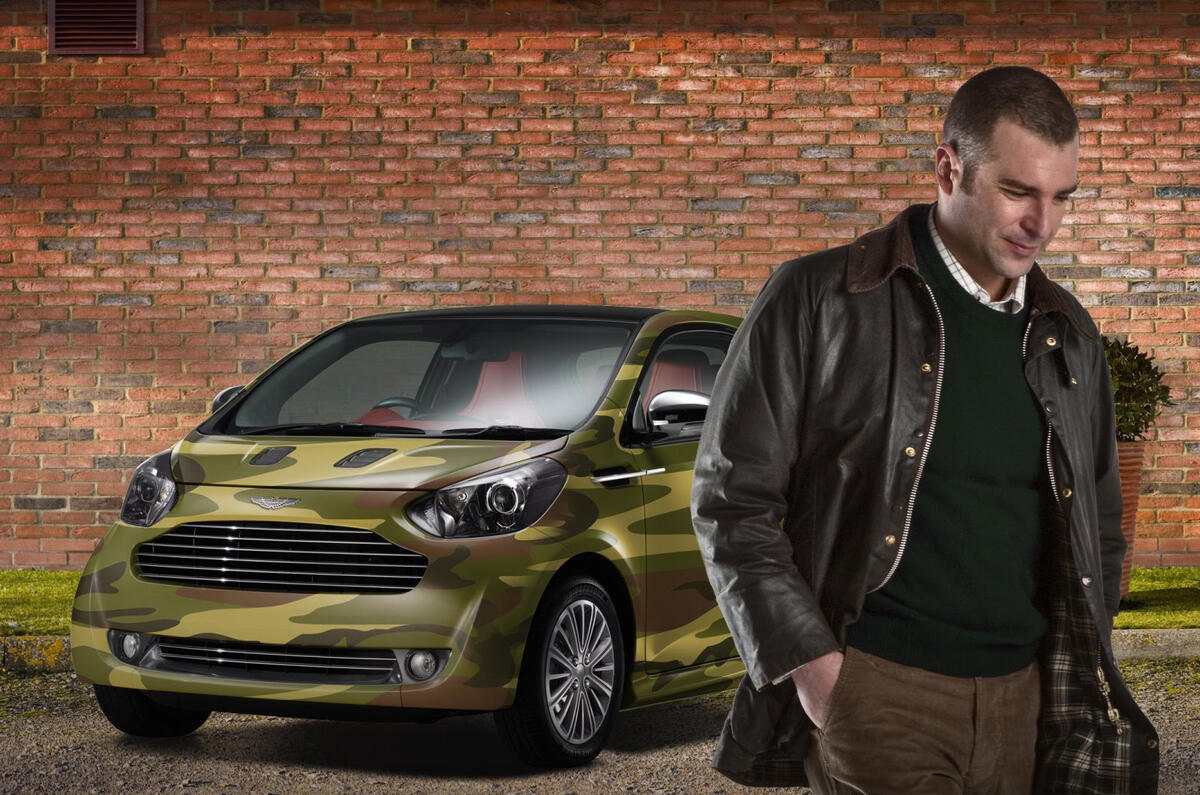 no title Aston Cygnet's madcap colours