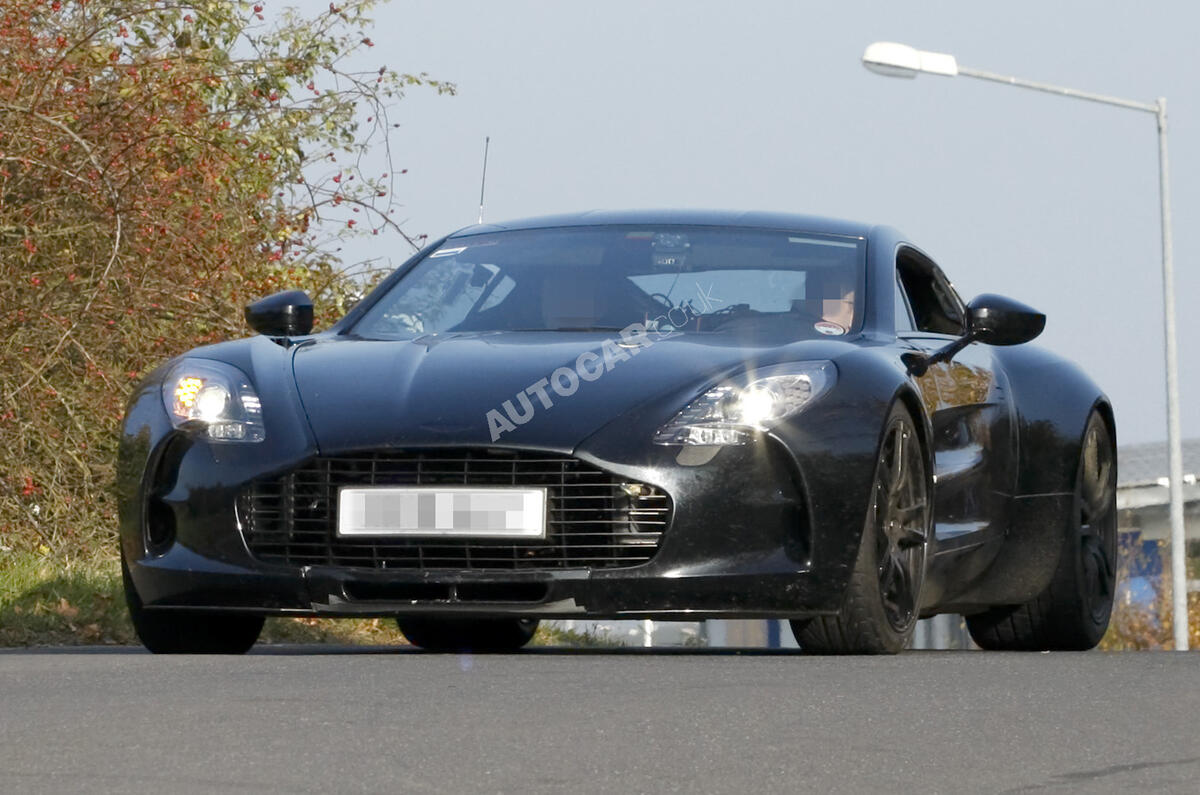 Aston's 750bhp One-77 - pics