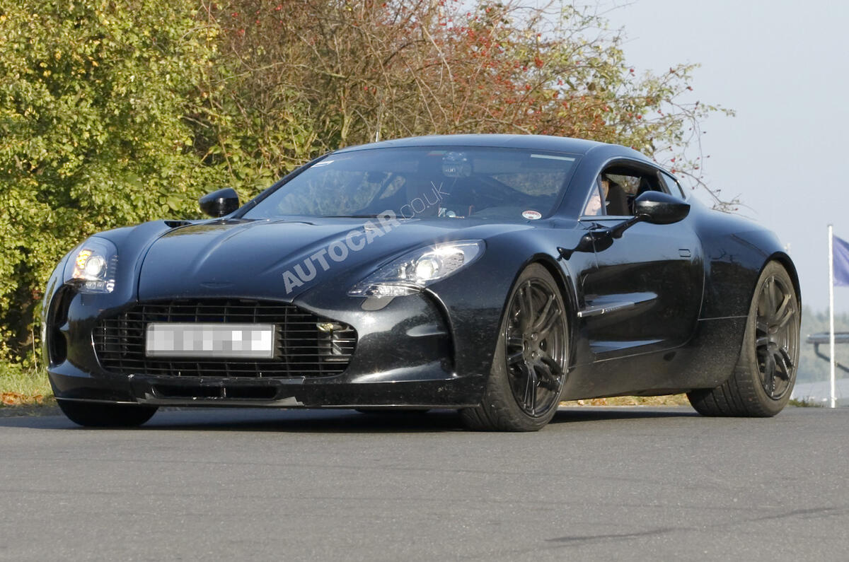 Aston's 750bhp One-77 - pics