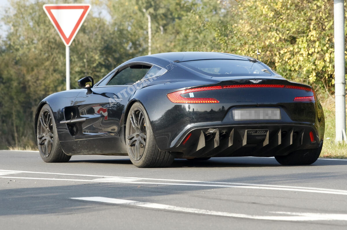 Aston's 750bhp One-77 - pics