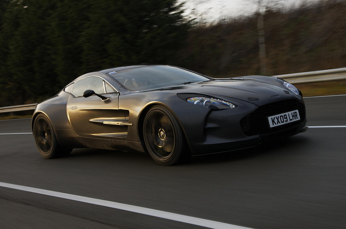 no title Aston One-77 'to have 750bhp'