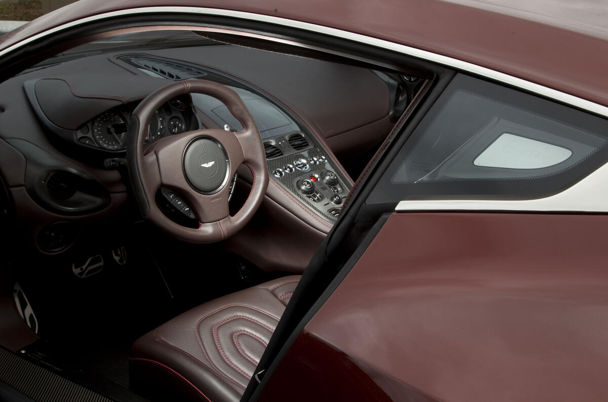 no title Aston Martin One-77: Riding shotgun