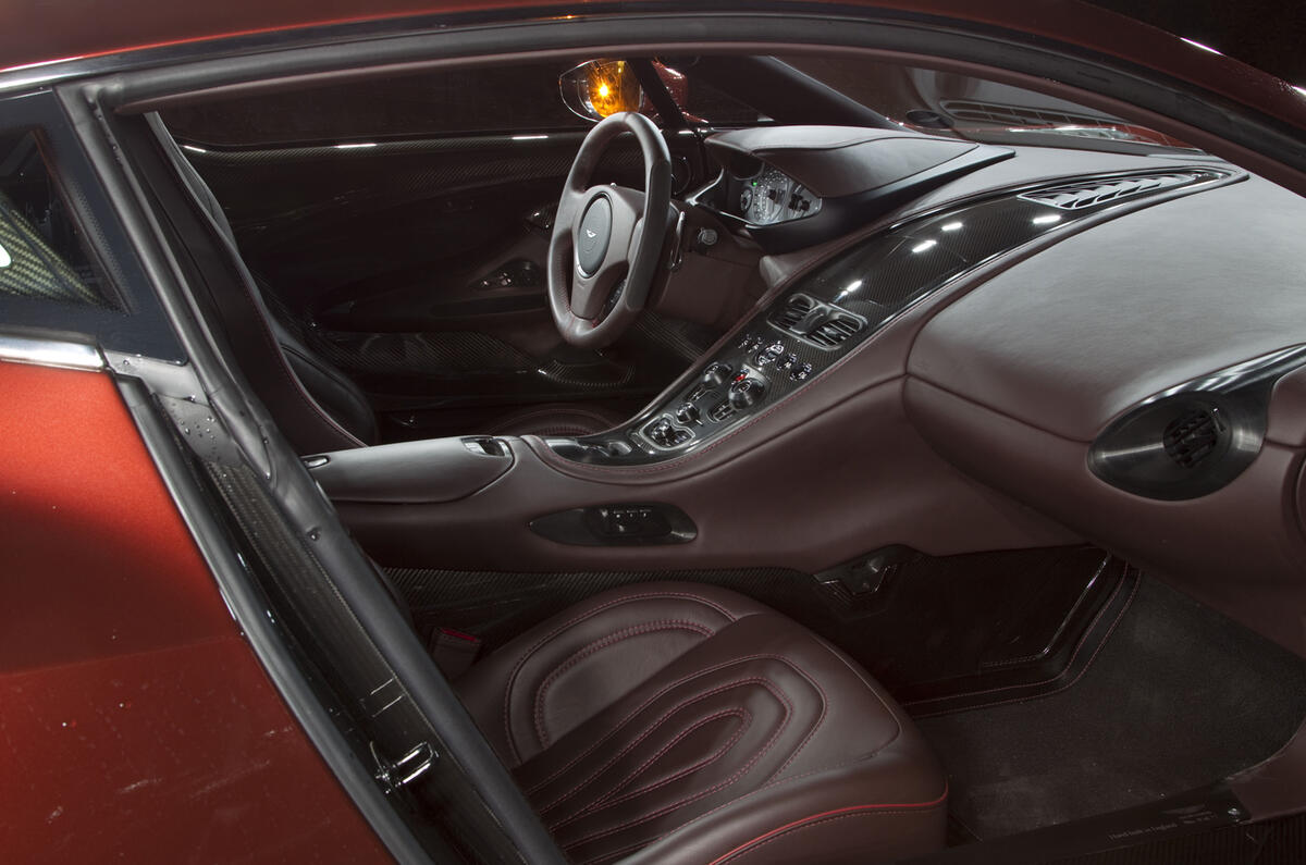 no title Aston Martin One-77: Riding shotgun