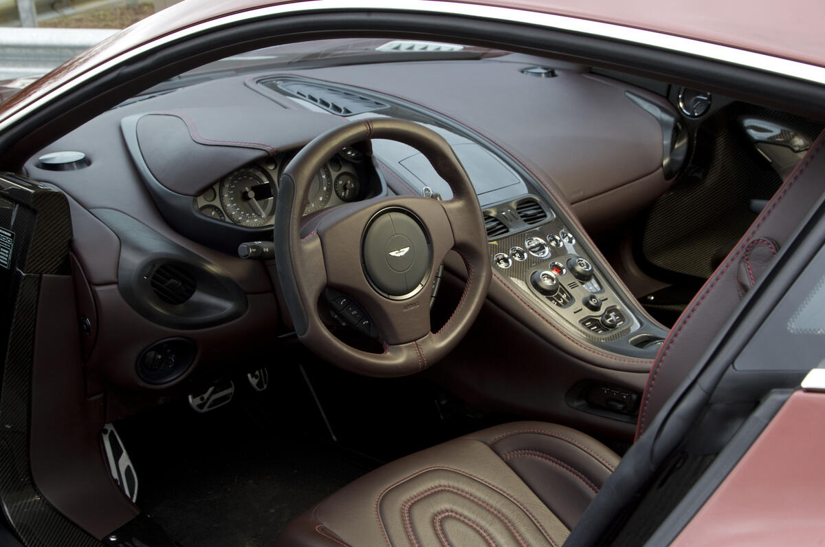 no title Aston Martin One-77: Riding shotgun