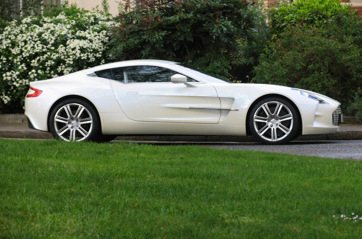 no title Aston One-77 in London