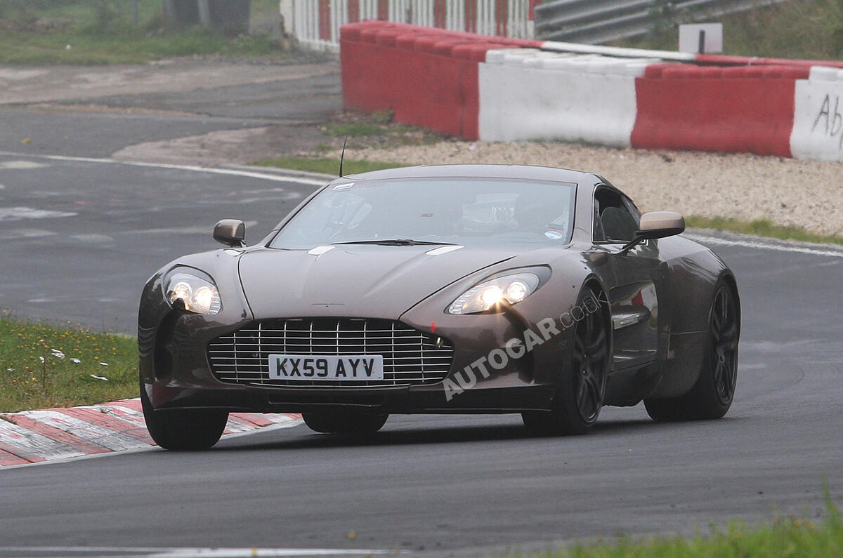 no title Aston One-77 'to have 750bhp'