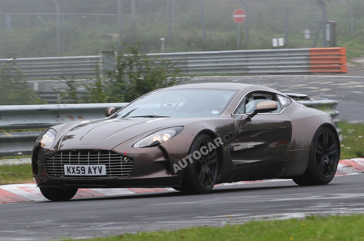 Aston One-77 at the 'Ring