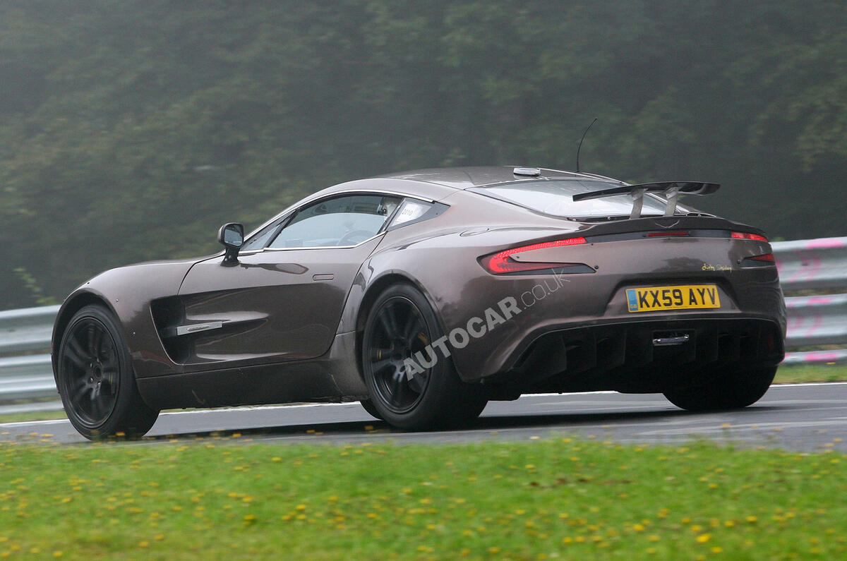 no title Aston One-77 'to have 750bhp'