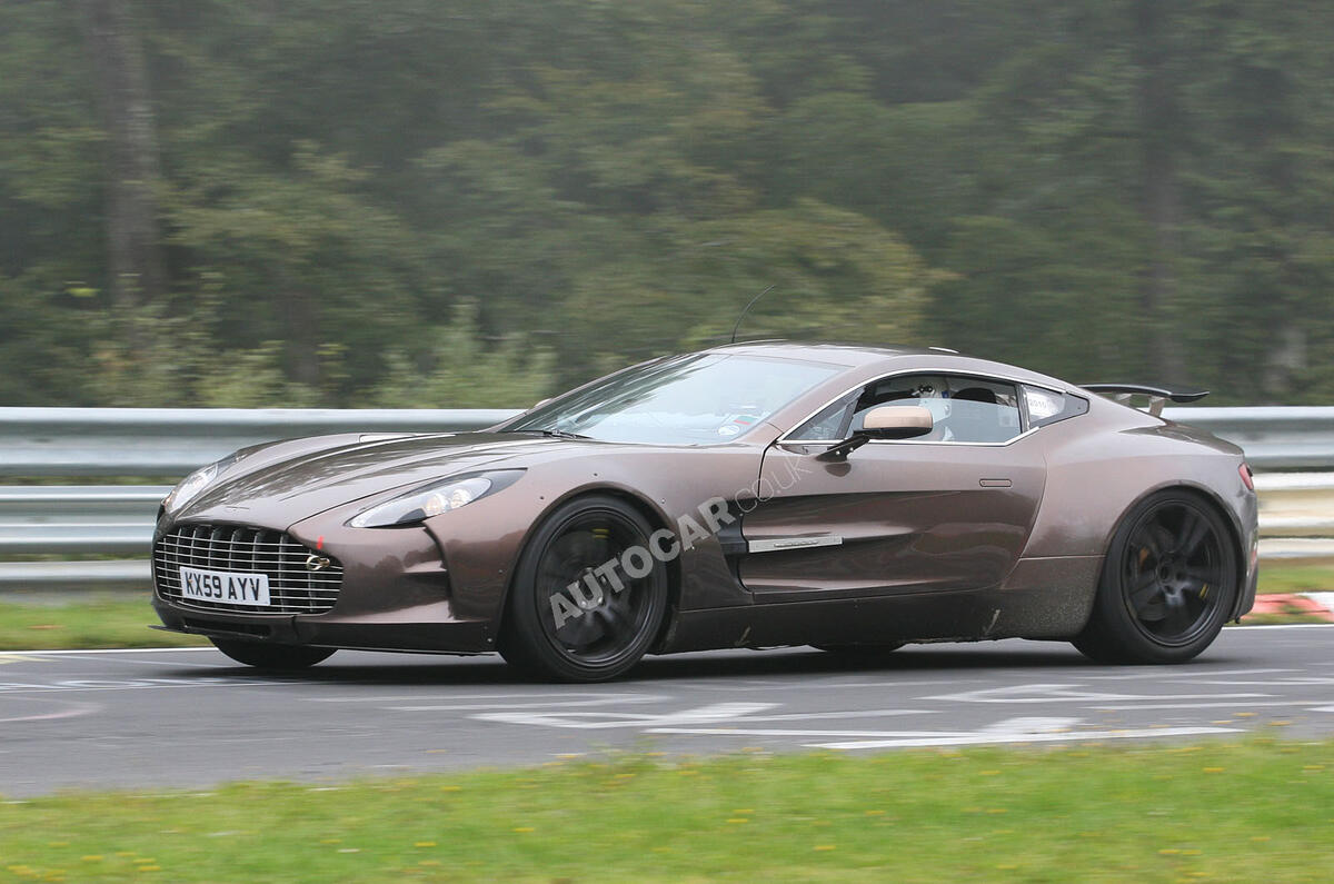 Aston One-77 at the 'Ring