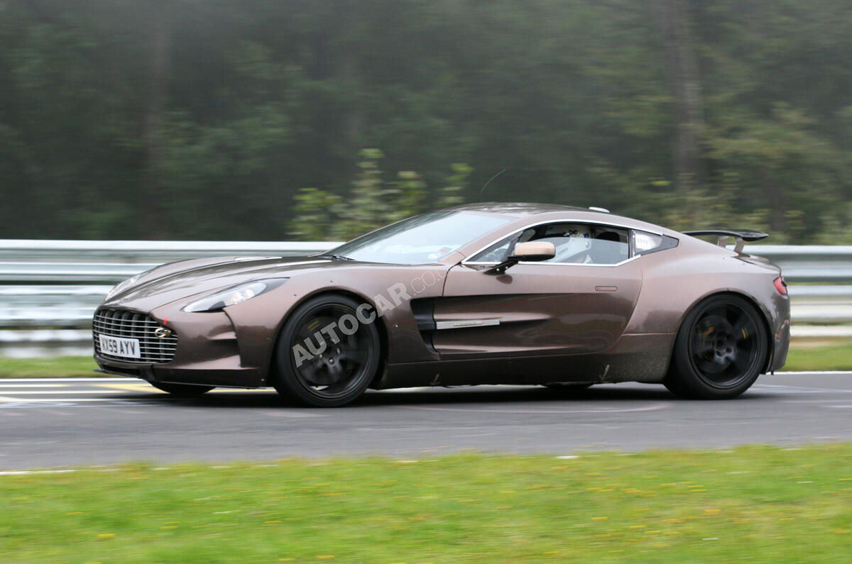 Aston One-77 at the 'Ring