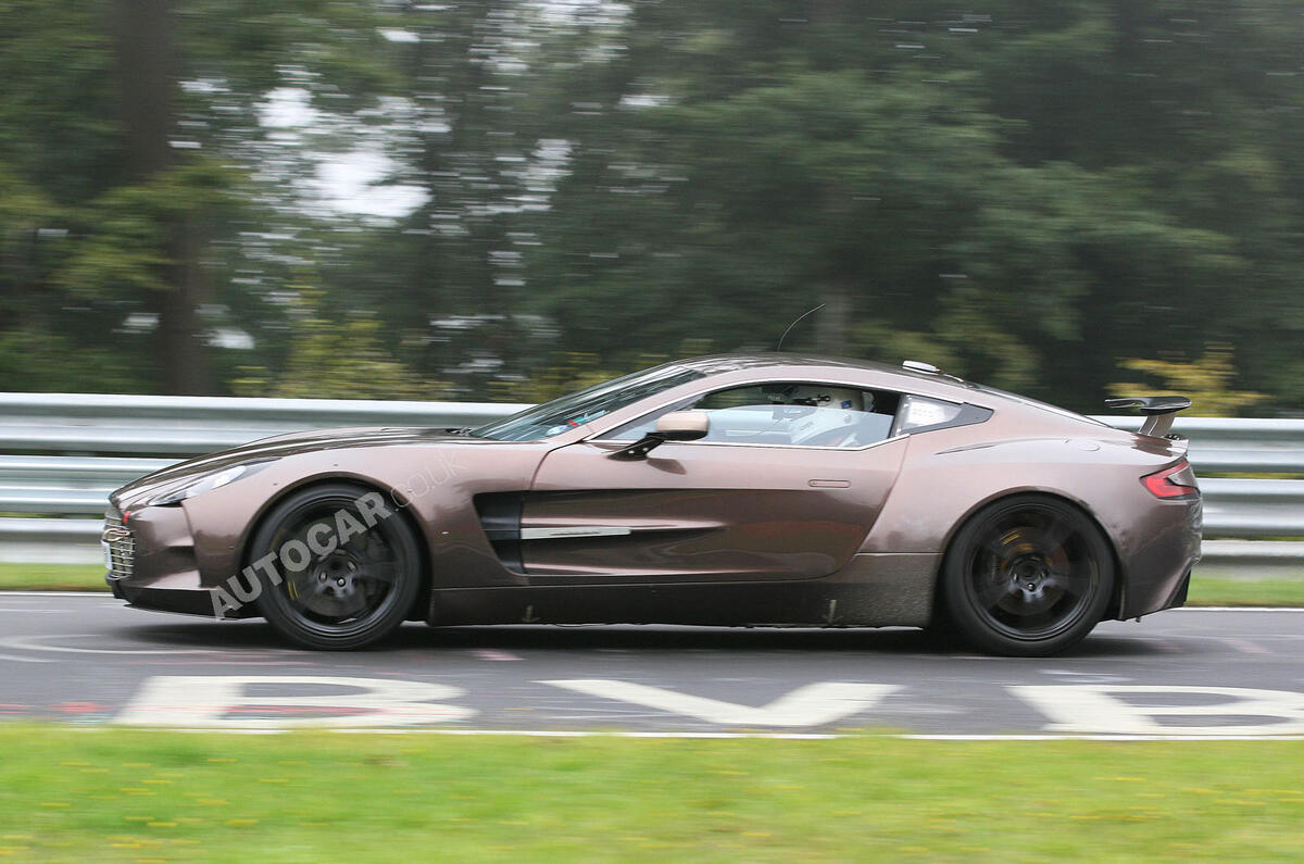 no title Aston One-77 'to have 750bhp'