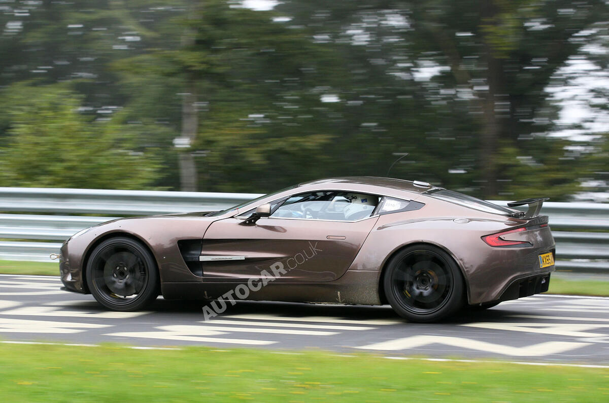 Aston One-77 at the 'Ring