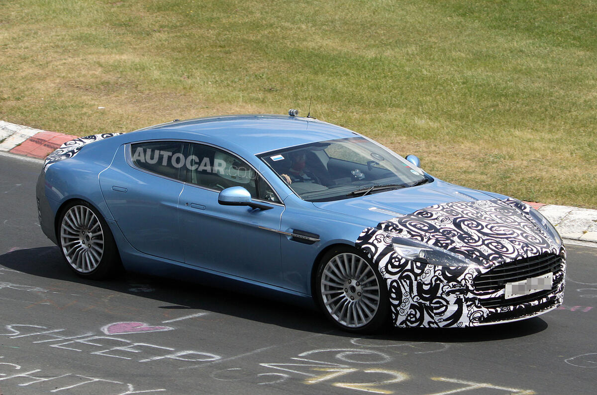 no title Aston Rapide gets power hike