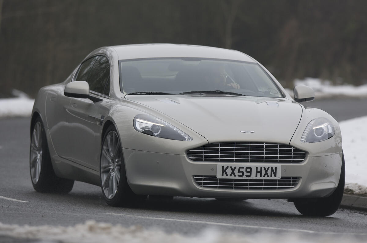 Aston Martin Rapide on video