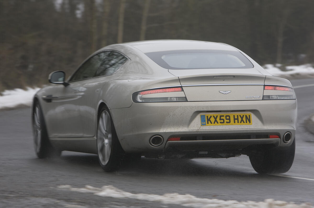 no title Aston Martin Rapide on video